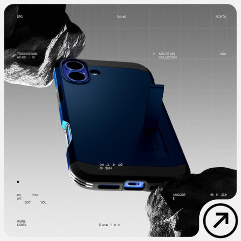 Spigen iPhone 16 Case Tough Armor MAGFIT (AI)